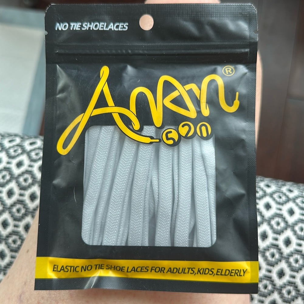 Aman Grey 520 No Tie Shoelaces